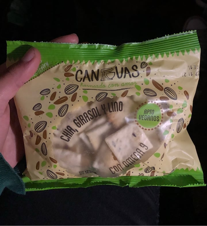 review photo of Canvas Galletas De Chía Girasol Y Lino shared by @camitaaboada on 11 Sep 2021 - review