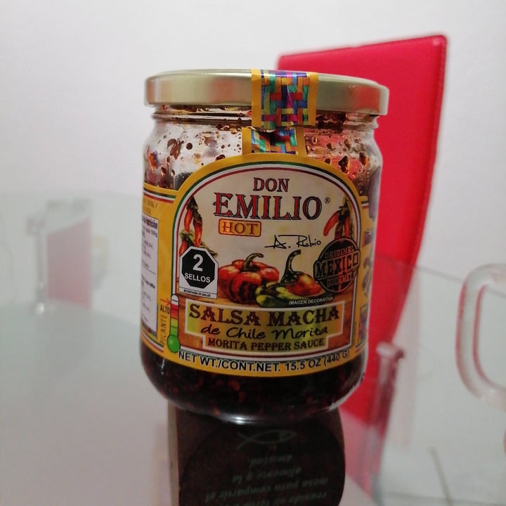 photo of Don emilio Morita Pepper Salsa Macha 9oz shared by @peetricorr on  27 Feb 2022 - review