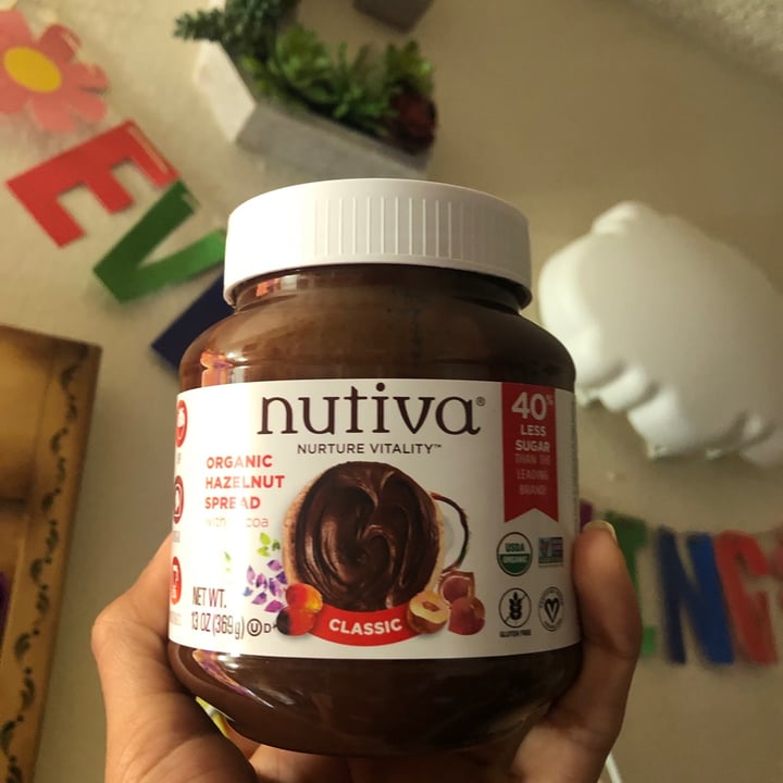 photo of Nutiva Classic Organic Hazelnut Spread shared by @corallynn on  31 Jul 2021 - review