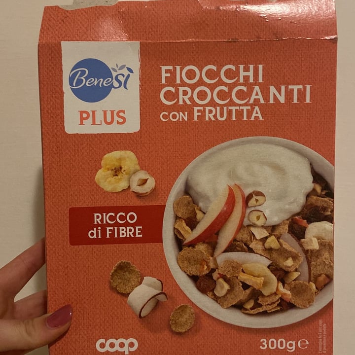 photo of Bene.Si coop Fiocchi Croccanti Con Frutta shared by @vegalila on  16 Nov 2022 - review
