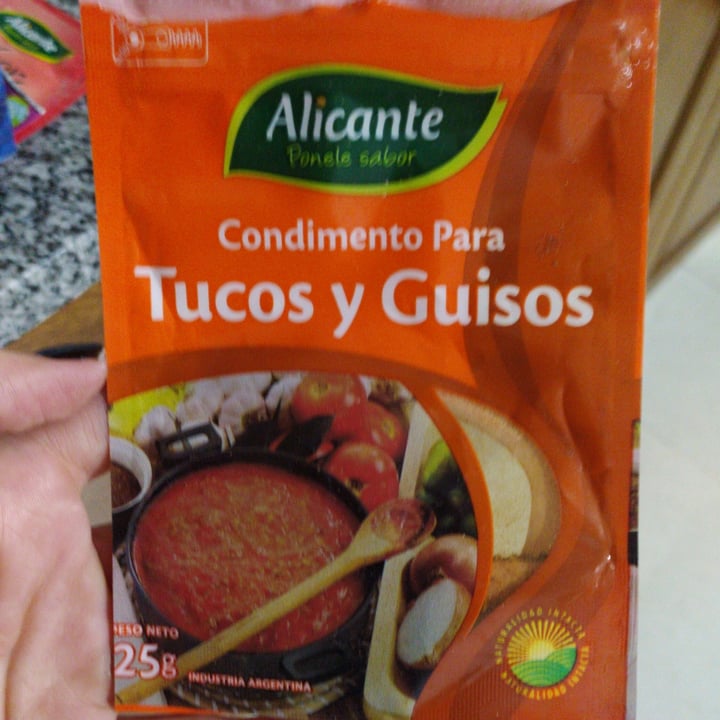 photo of Alicante Condimento para Tucos y Guisos shared by @ariiwtf on  15 Oct 2020 - review