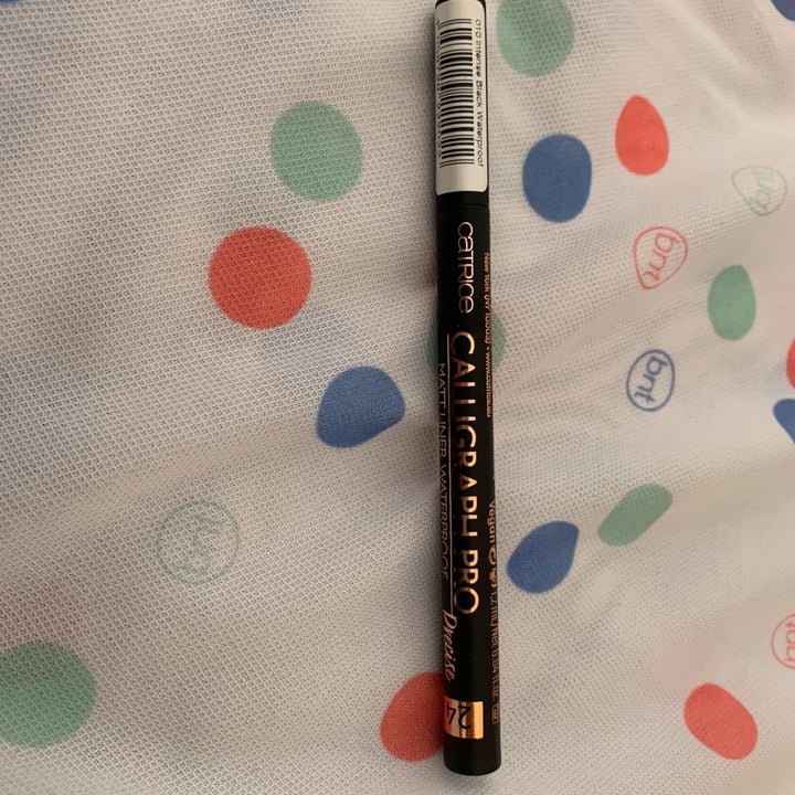 photo of Catrice Cosmetics Calligraph pro Matt liner shared by @carlicosta on  30 Jul 2020 - review