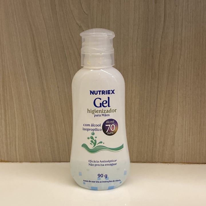 photo of Nutriex gel higienizador para mãos shared by @carlacortizo on  28 Apr 2022 - review