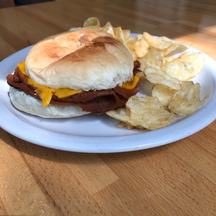 photo of Vegan East Hot Pastrami & Cheese shared by @seff0001 on  06 Feb 2022 - review