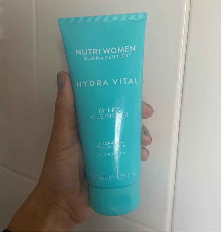 photo of Nutri women Hydra vital milky cleanser shared by @marcytheresa on  30 Aug 2021 - review