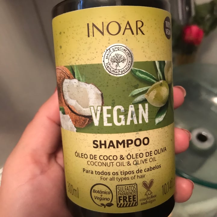 review photo of Inoar Shampoo Óleo De Coco E Óleo De Oliva shared by @robysfon on 22 Apr 2022 - review