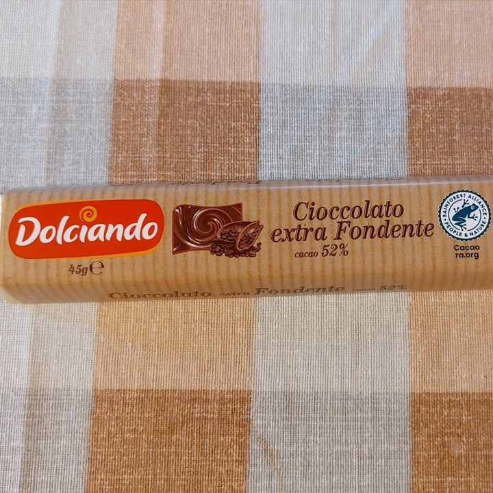 photo of Dolciando barretta cioccolato extra fondente shared by @alexandrafilip on  19 May 2022 - review