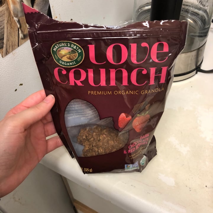 photo of Nature's Path Foods Love crunch granola - dark chocolate and red berries shared by @amandumb on  14 Sep 2021 - review
