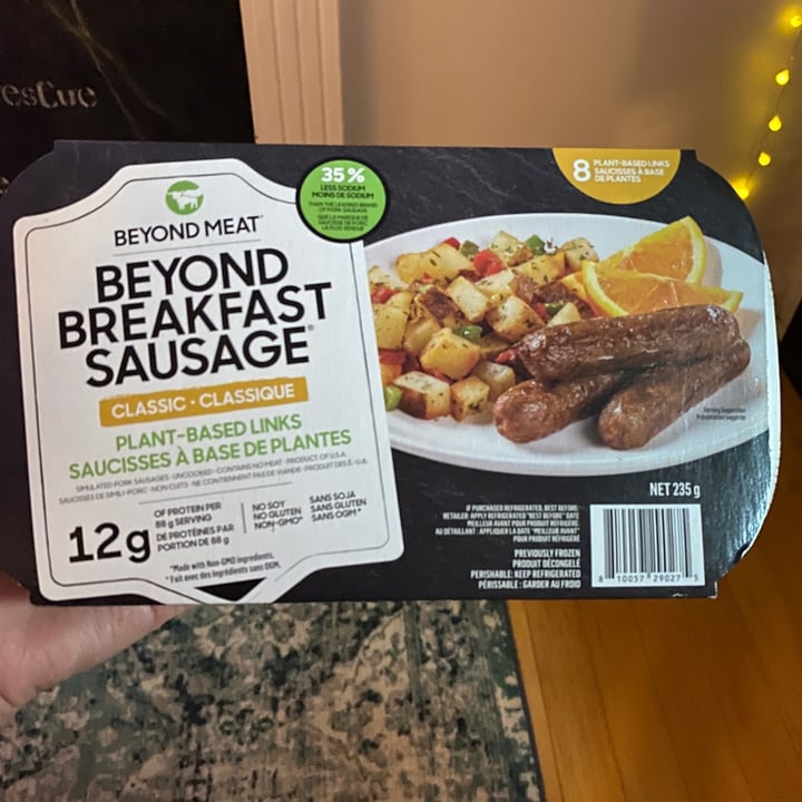 photo of Beyond Meat Beyond Sausage Brat Original  shared by @cristinatheactivist on  08 Oct 2021 - review