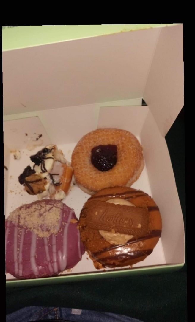 photo of Doughnut Time Biscoff vegan doughnut shared by @skipsmcskippy on  06 Jan 2020 - review