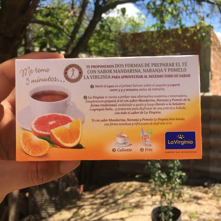 photo of La Virginia Té de Mandarina, Naranja y Pomelo shared by @arixxj on  24 Sep 2021 - review