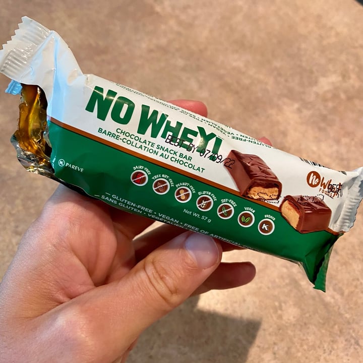 photo of No Whey! Foods Chocolate Snack Bar shared by @curvycarbivore on  31 Aug 2021 - review