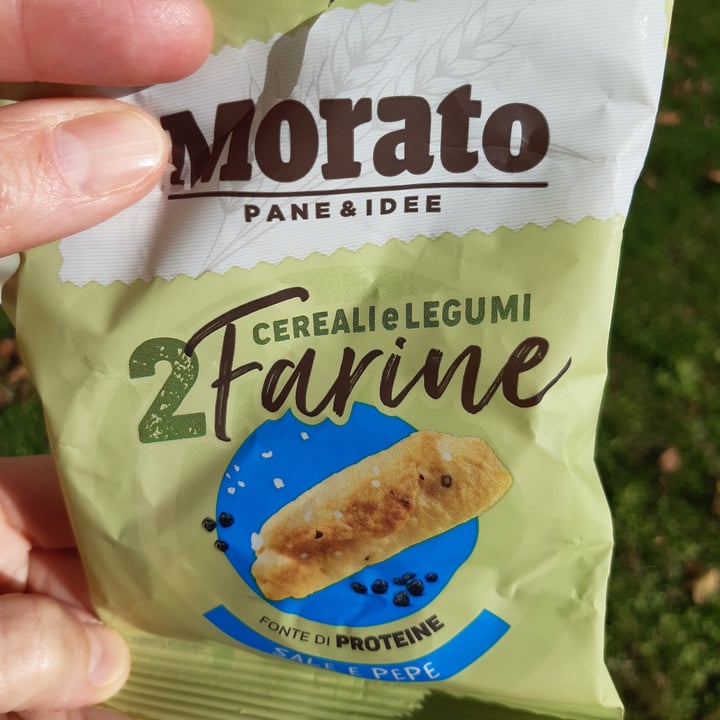 review photo of Morato 2 farine panetti croccanti cereali e legumi shared by @silviachia on 06 Nov 2021 - review