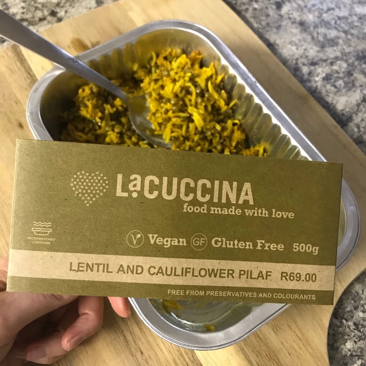 review photo of LaCUCCINA Lentil And Cauliflower Pilaf shared by @meauwmari on 22 Jun 2020 - review