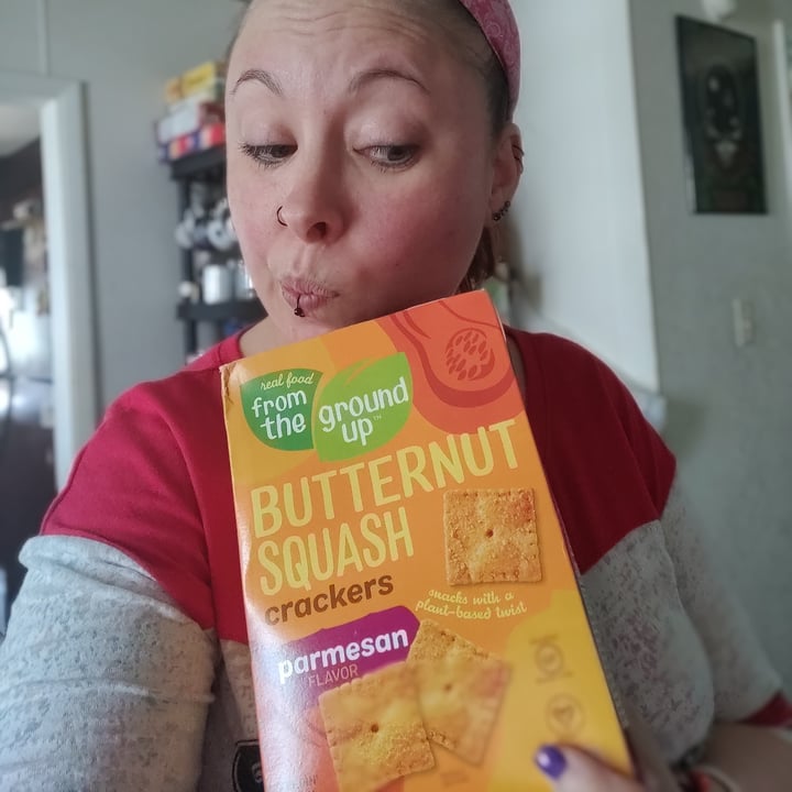 review photo of Real Food From The Ground Up Butternut Squash Crackers Parmesan Flavor shared by @misscherise on 06 Jun 2021 - review