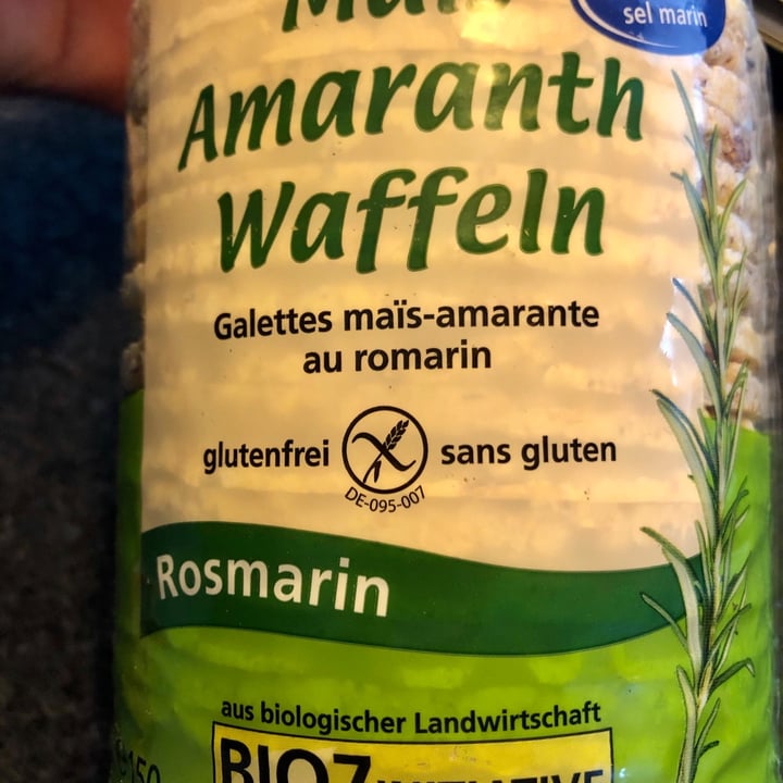 review photo of Alnatura Mais Amaranth Waffeln shared by @ruebenbraut on 13 Oct 2020 - review