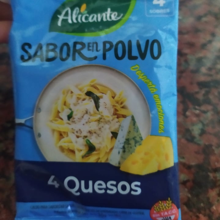 photo of Alicante Sabor en Polvo 4 Quesos shared by @martinamilagros on  16 Nov 2022 - review