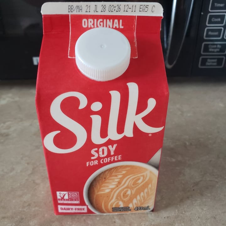 photo of Silk Soy for Coffee shared by @morningcoffee on  03 Jun 2021 - review