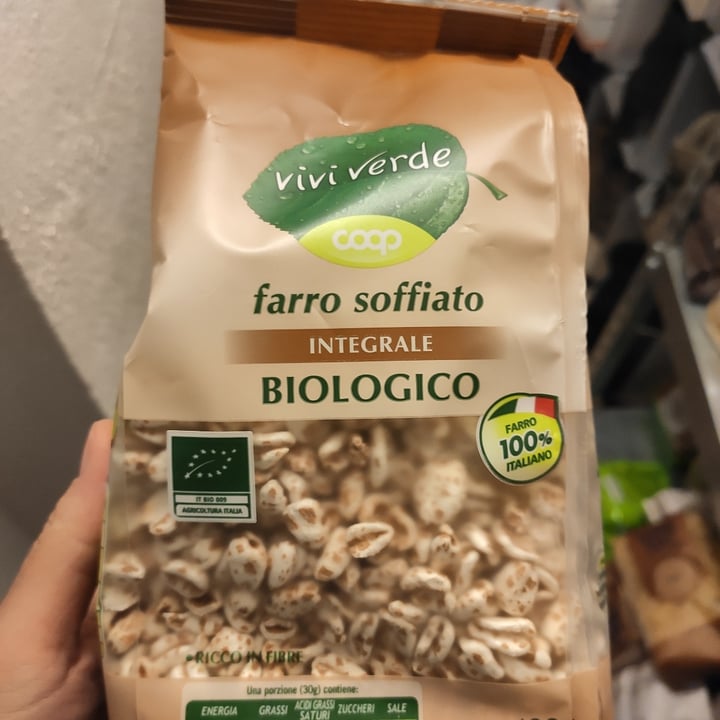 review photo of Vivi Verde Coop Farro Soffiato shared by @alequa on 27 Jun 2022 - review