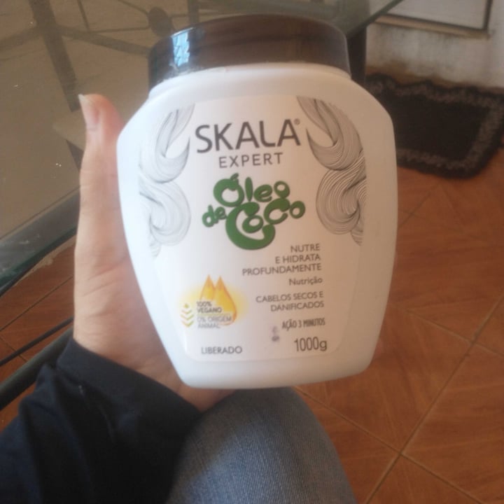 review photo of Skala Creme De Cabelo Da Skala ( Óleo De Coco) shared by @socorro45 on 17 Apr 2022 - review
