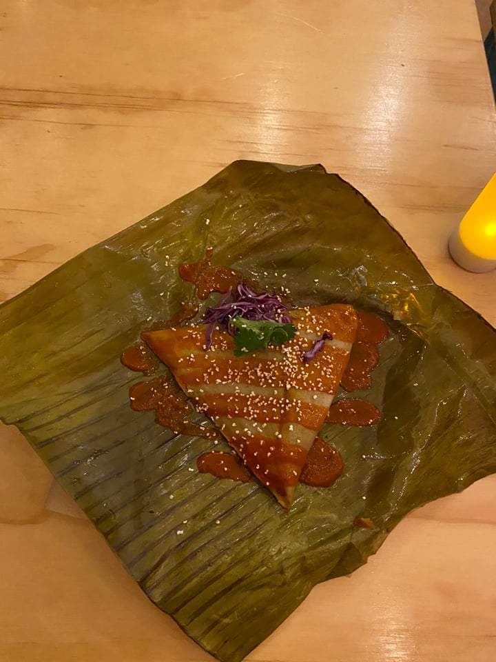 review photo of La Pitahaya Vegana Tamal Oaxaqueño shared by @candymiri on 12 Jan 2020 - review