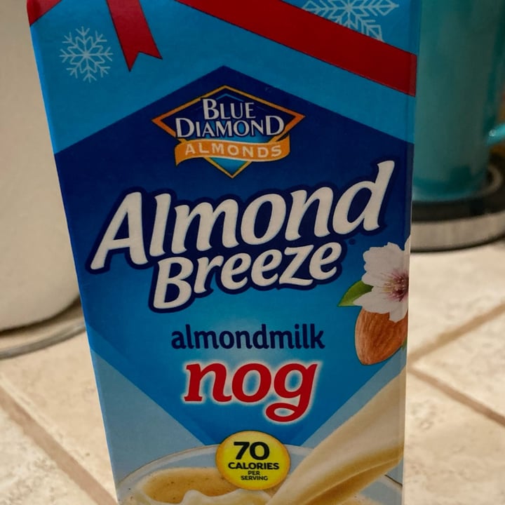 photo of Blue Diamond Almondmilk Nog shared by @charityslade19 on  22 Dec 2021 - review