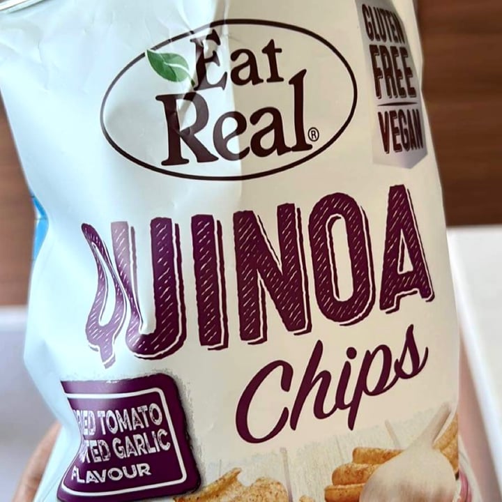 photo of Eat Real Eat real quinoa chips sun dried tomato & roasted garlic flavour shared by @christine07 on  29 Apr 2022 - review