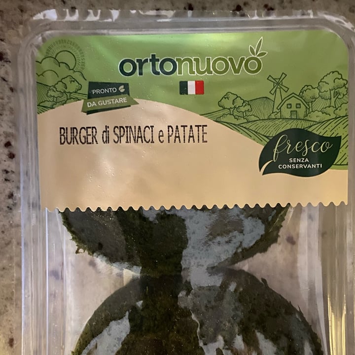 photo of Ortonuovo Burger di Spinaci E Patate shared by @kys97 on  21 Apr 2022 - review