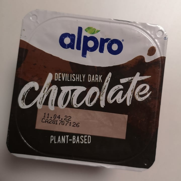 photo of Alpro Devilish Dark Chocolate Dessert shared by @luicecold on  20 Mar 2022 - review