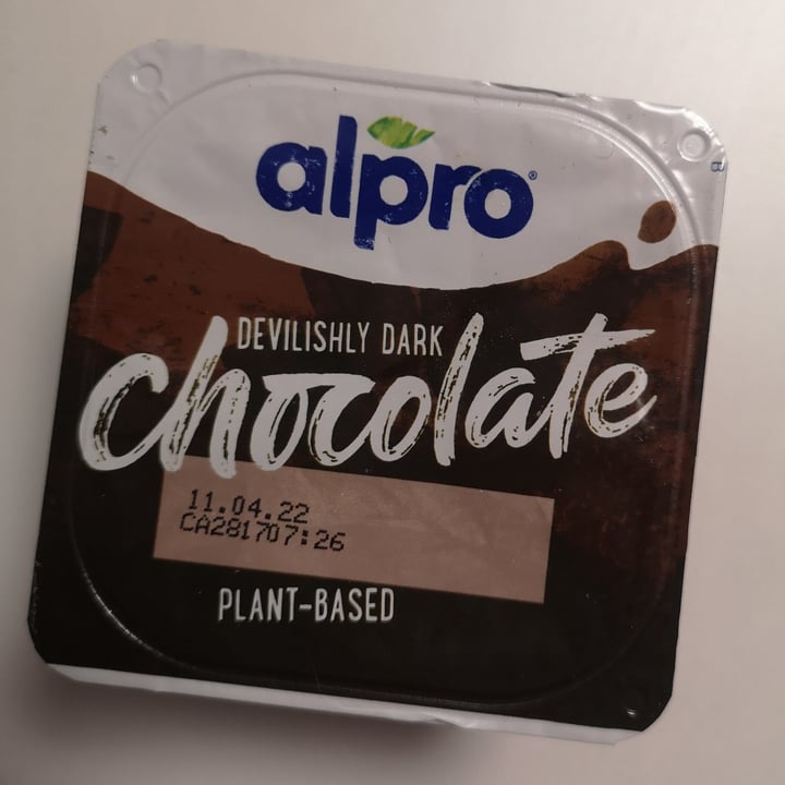 review photo of Alpro Devilishly Dark Chocolate Plant-based Dessert shared by @luicecold on 20 Mar 2022 - review