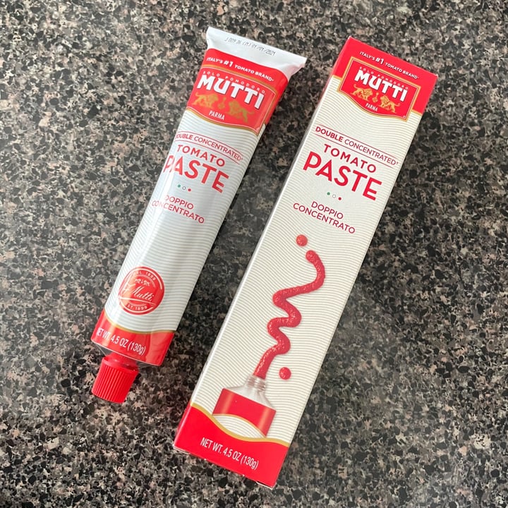photo of Mutti Double Concentrated Tomato Paste shared by @aqualing on  07 Jul 2021 - review