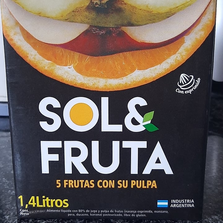 review photo of Sol & Fruta 5 frutas con su pulpa shared by @romisole on 22 May 2022 - review
