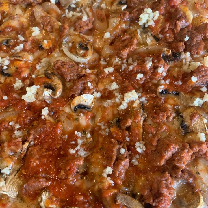 review photo of Papachinos Clearwater Vegan beyond mince pizza shared by @haleyrieckhoff on 07 Jan 2022 - review