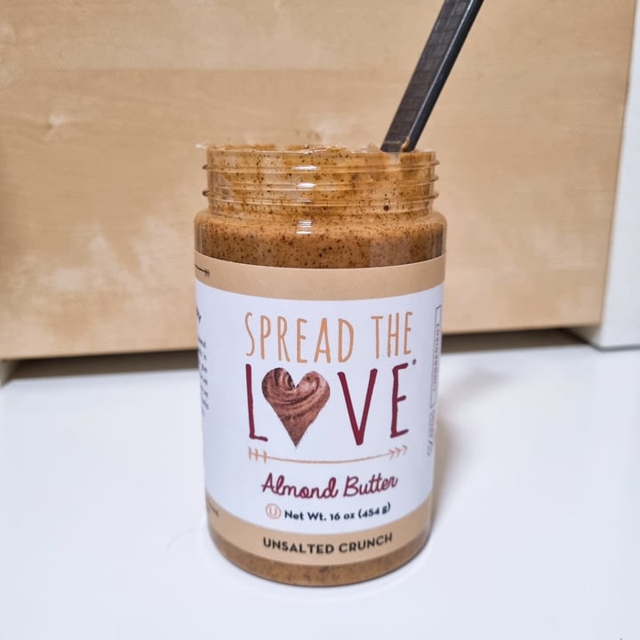photo of Spread the Love Almond Butter Unsalted Crunch shared by @eatgrasswithme on  09 Apr 2022 - review