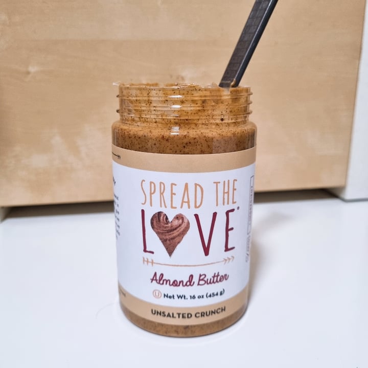 review photo of Spread the Love Almond Butter Unsalted Crunch shared by @eatgrasswithme on 09 Apr 2022 - review