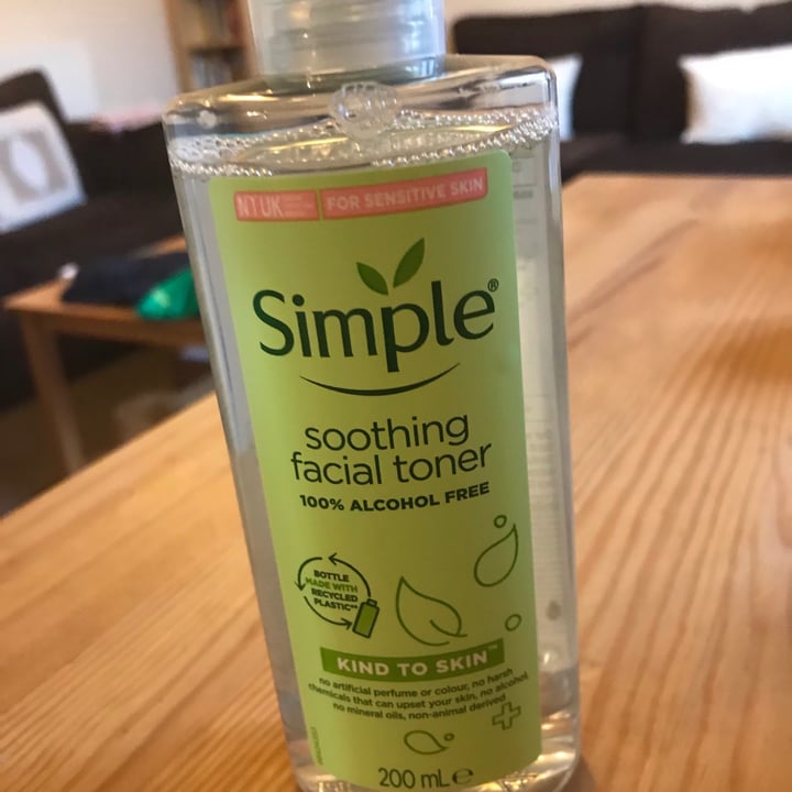 photo of Simple Soothing Facial Toner shared by @lennyb on  08 Jun 2021 - review