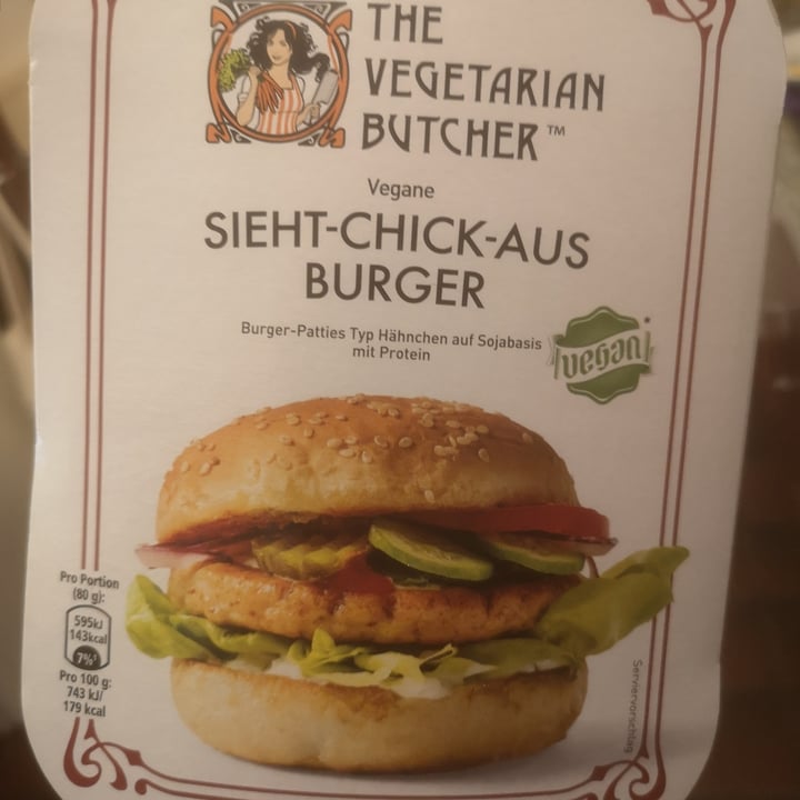 photo of The Vegetarian Butcher Sieht-Chick aus Burger shared by @schallmus on  22 Dec 2021 - review