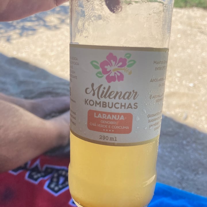 photo of Milenar Kombucha de laranja shared by @mendesjuliana1975 on  17 Jun 2022 - review