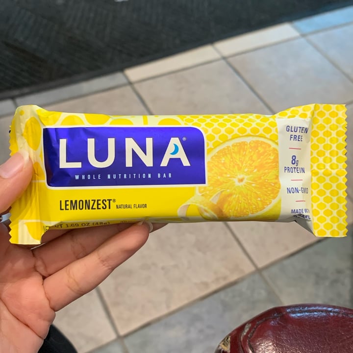 photo of LUNA Lemonzest bar shared by @crazymoni5 on  22 Jan 2022 - review