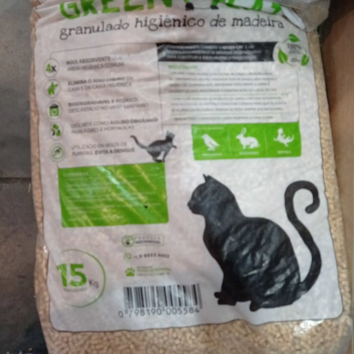 photo of Green cat Granulado Higiene De Madeira shared by @taysouza777 on  01 Jul 2022 - review