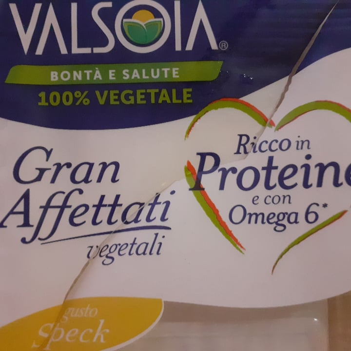 photo of Valsoia Gran Affettati Vegetali Gusto Speck shared by @fedrara19 on  21 Jun 2021 - review