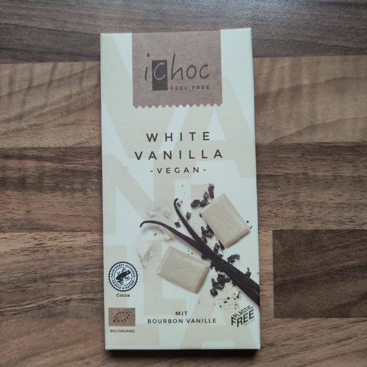 photo of iChoc White Vanilla shared by @veganzelle on  04 Mar 2022 - review