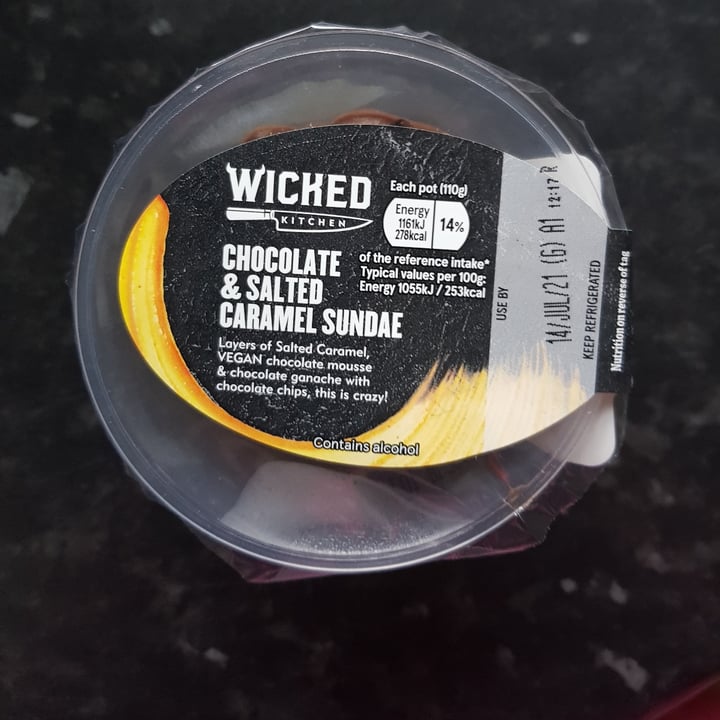 photo of Wicked Chocolate & Salted Caramel Sundae shared by @nikki-cola on  30 Jun 2021 - review
