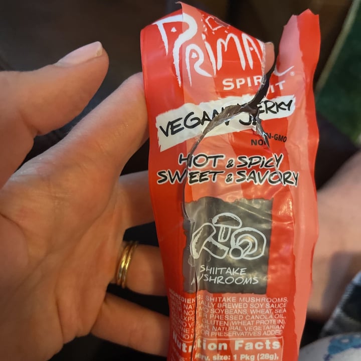 photo of Primal Spirit Vegan Jerky Hot and spicy Jerky shared by @sgerber33 on  07 May 2021 - review