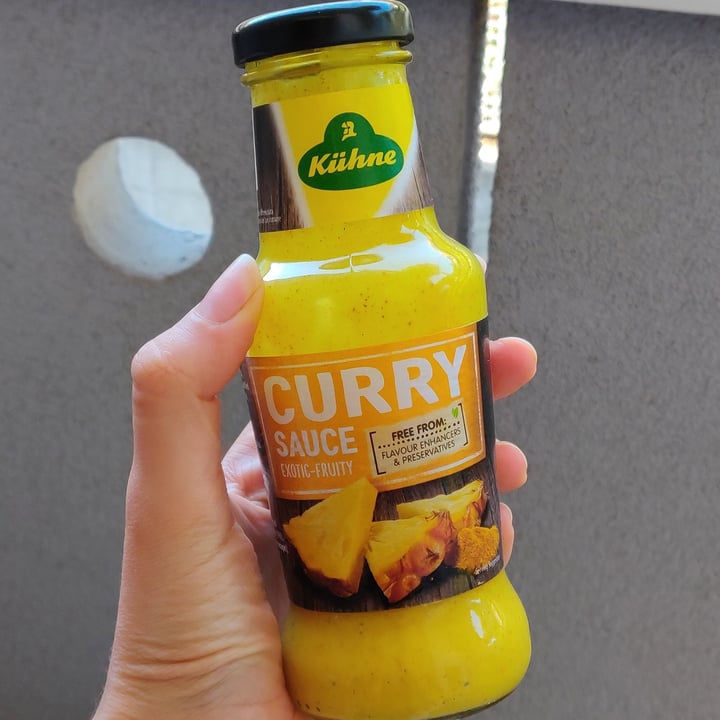 photo of Kühne Curry Sauce Exotic-Fruity shared by @federicazanasi on  25 Aug 2022 - review