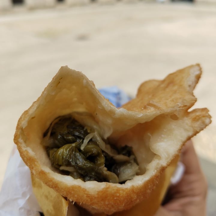 review photo of Antica Pizza Fritta da Zia Esterina Sorbillo Pizza fritta scarola shared by @margarina on 14 Aug 2022 - review