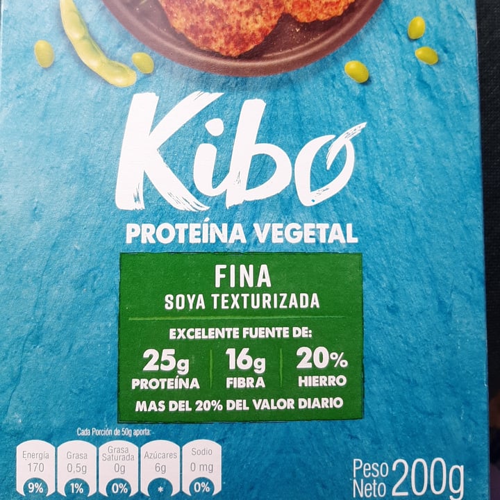 photo of Kibo Proteina Vegetal fina Soya Texturizada shared by @andreacu on  04 Aug 2020 - review