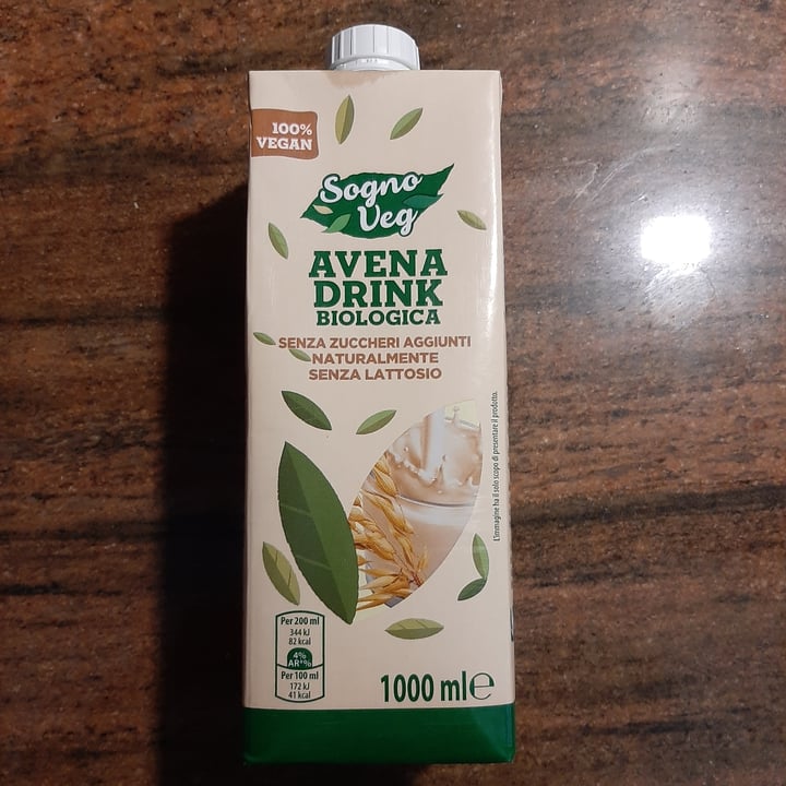 photo of Sogno veg Avena Drink shared by @millepapaverirossi on  26 Apr 2022 - review
