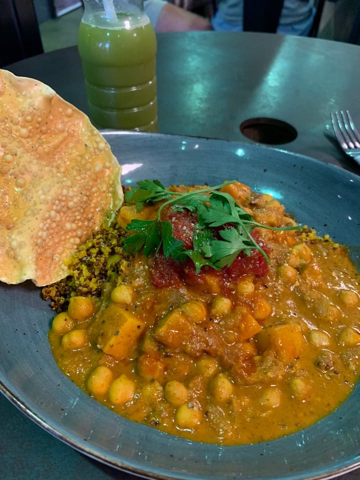 review photo of Tree Natural Cafe Chickpea And roast Pumpkin Curry shared by @geeinggs on 19 Jan 2020 - review