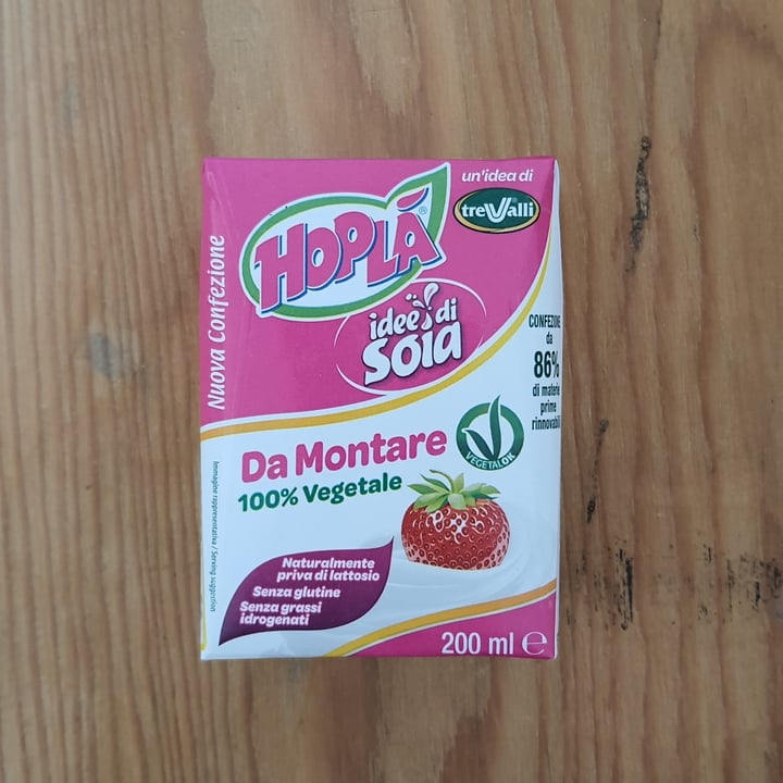 photo of Hoplà Idee di soia da montare 100% vegetale shared by @airaligoesveg on  13 Apr 2022 - review